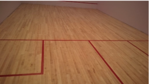 squash court installation